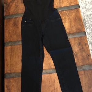 LED Maternity Jeans Dark Wash Size 26